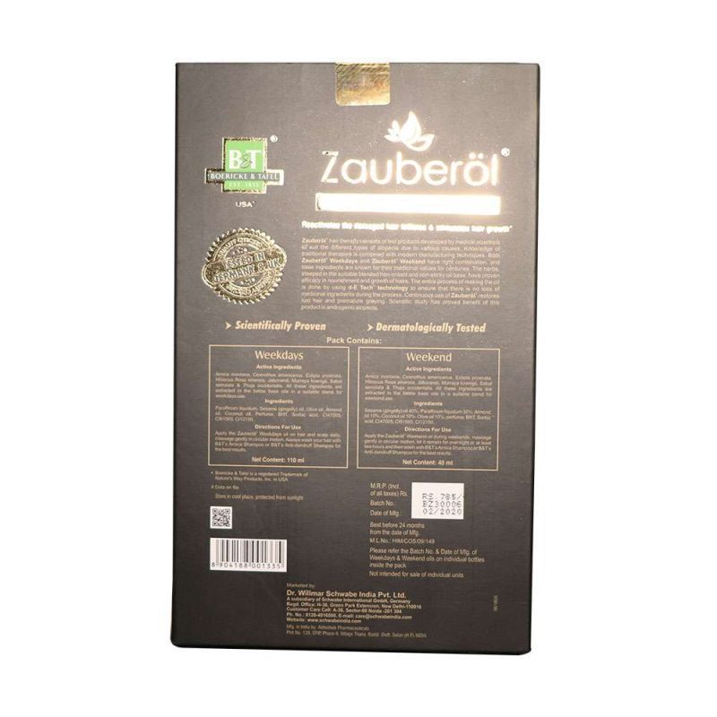 Zauberӧl® - Premium Hair Growth Oil - It has significant potential of Hair Growth